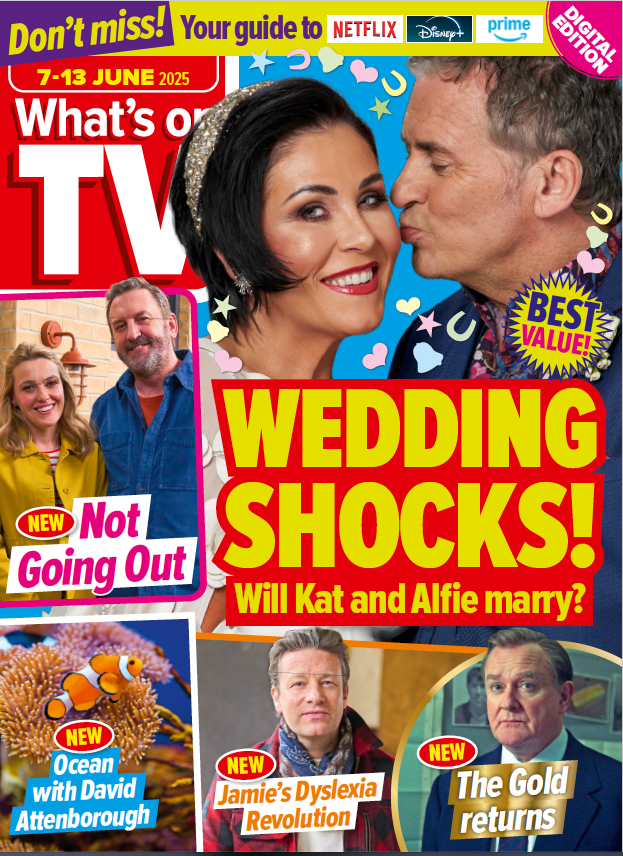 What's On TV (@whatsontvuk) on Twitter photo It’s Kat and Alfie’s wedding – will they say I do? <a href="/bbceastenders/">BBC EastEnders</a> Plus The Gold returns, Not Going Out is back and don’t miss David Attenborough’s new documentary Ocean.
Get the latest What’s On TV. On sale in print & digitally from magazinesdirect.com/D66Y (12 issues, £6.99) It’s Kat and Alfie’s wedding – will they say I do? <a href="/bbceastenders/">BBC EastEnders</a> Plus The Gold returns, Not Going Out is back and don’t miss David Attenborough’s new documentary Ocean.
Get the latest What’s On TV. On sale in print & digitally from magazinesdirect.com/D66Y (12 issues, £6.99)