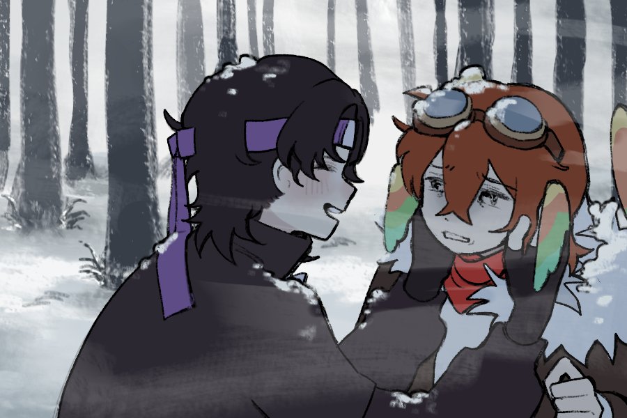 wellgotu's tweet photo. happy pride month...? #wifiesfanart #parrotx2fanart https://t.co/sjZnbyTWka