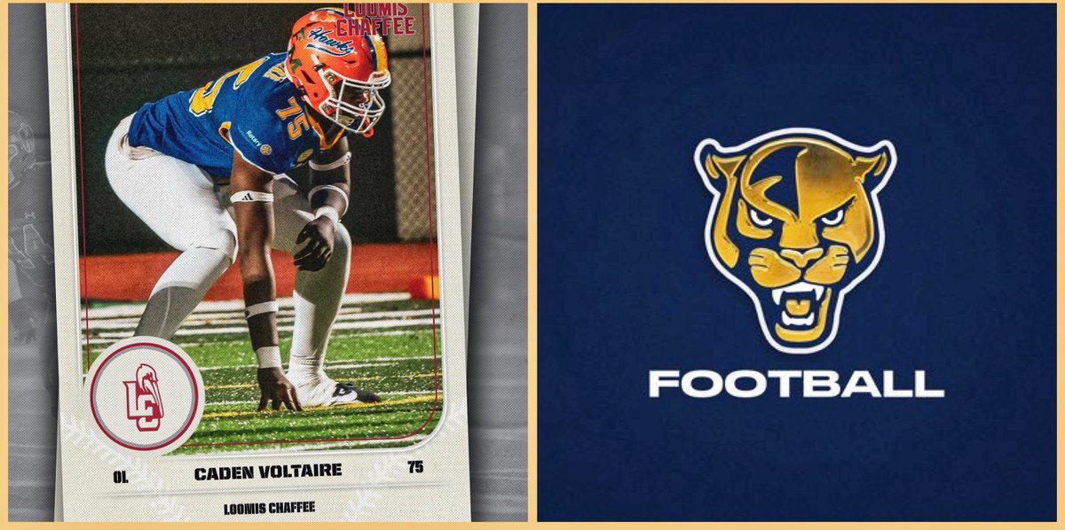 NE-Recruits (@ne6fb_recruits) on Twitter photo Camp ⚔️ SZN
<a href="/LoomisFootball/">Loomis Chaffee Football</a>’s 6’6 OL <a href="/caden_voltaire/">Caden Voltaire</a> begins his camp season at <a href="/FIUFootball/">FIU Football</a> / Westchester, FL 🎯
<a href="/ConferenceUSA/">Conference USA</a>
#NEPSAC Camp ⚔️ SZN
<a href="/LoomisFootball/">Loomis Chaffee Football</a>’s 6’6 OL <a href="/caden_voltaire/">Caden Voltaire</a> begins his camp season at <a href="/FIUFootball/">FIU Football</a> / Westchester, FL 🎯
<a href="/ConferenceUSA/">Conference USA</a>
#NEPSAC