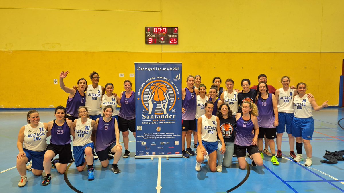 SderMasters's tweet image. GRUPO BRONCE SENIOR
Bcn Lava - 31
Sbt Altzaga Erandio - 26
#SMBT25 #SantanderMastersBasketballTournament