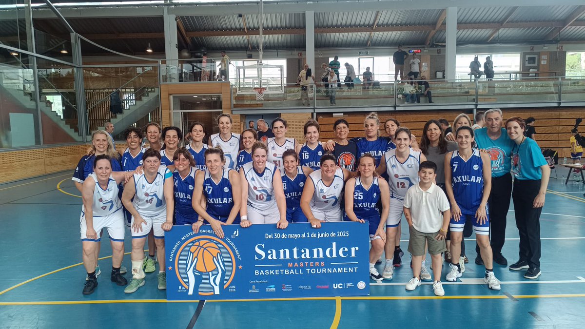 SderMasters's tweet image. GRUPO PLATA SENIOR
Axular - 21
Nerbioi River - 23
#SMBT25 #SantanderMastersBasketballTournament