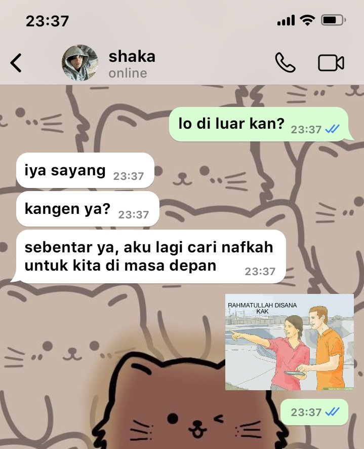 cari nafkah #shakamaura

haechan few tweets au