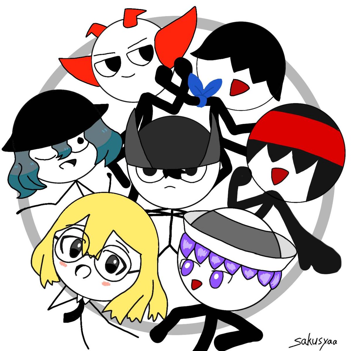 Chris_Ksan's tweet image. 私が入ってるdiscordの「うごメモ投稿者の溜まり場」のアイコンに栗助とDRiMAさんが追加されたよ！！！
絵文字も追加されたよ！！！
かわいらしいイラストありがとうございます！！！