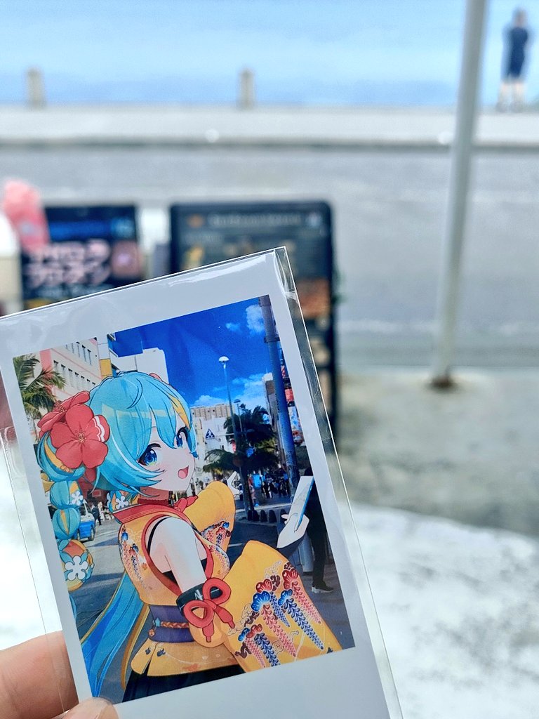 沖縄公演も最高でした！
根間ういコラボも行けたし美味しいものも綺麗な場所も堪能できて楽しかった〜明日から月曜なのが悲しい😭
 #初音ミクJPツアー2025