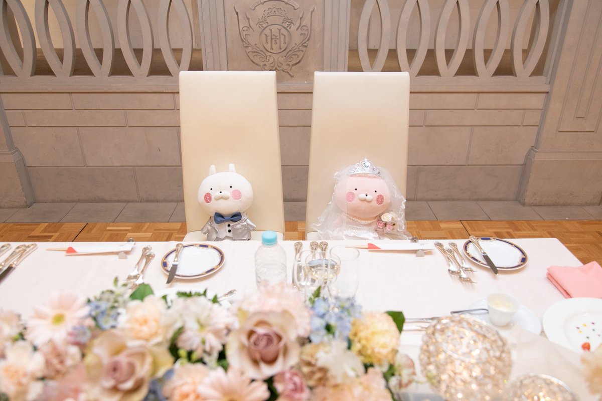 aoing_sle's tweet photo. そういえば、ちょっと前に結婚式データが届いた📷🩵
(これの他にインスタントカメラのデータもある)
中座時の身代わり隊がかわいすぎる(◍ ´∞` ◍)

#うさまる https://t.co/YS3WmXBFtm