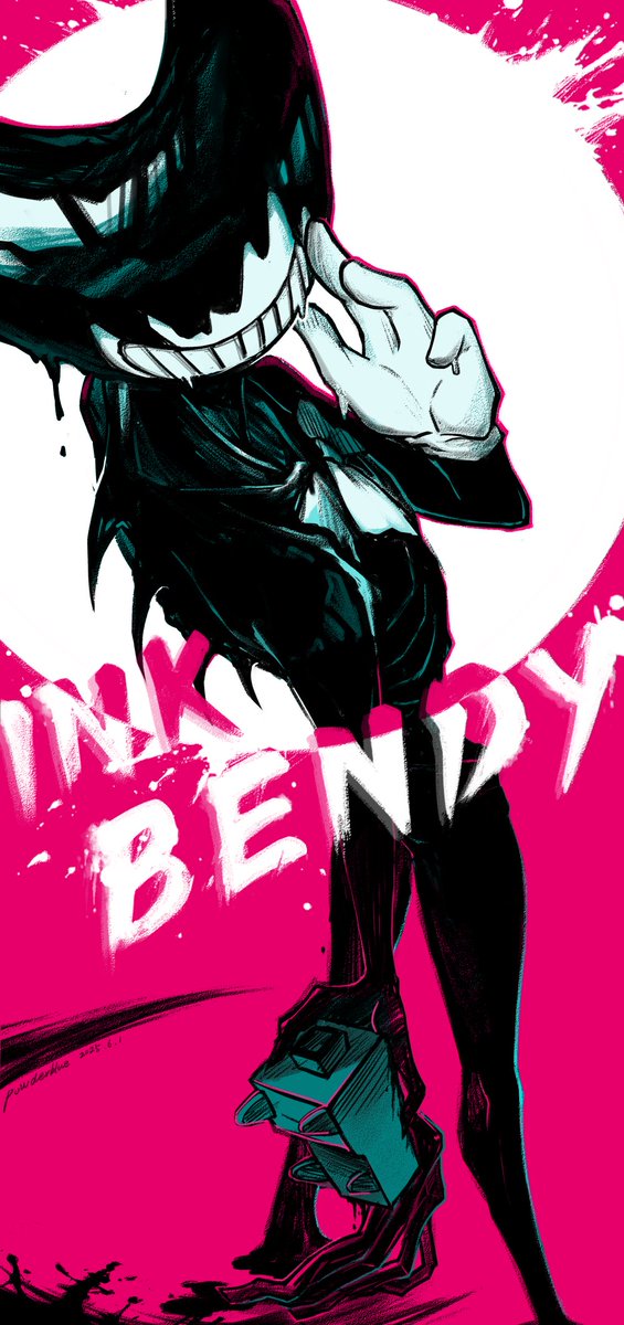 PowderBlue_Lan's tweet photo. ——「Ink Bendy」
#BENDY #BATIM https://t.co/QvaLHGBspR