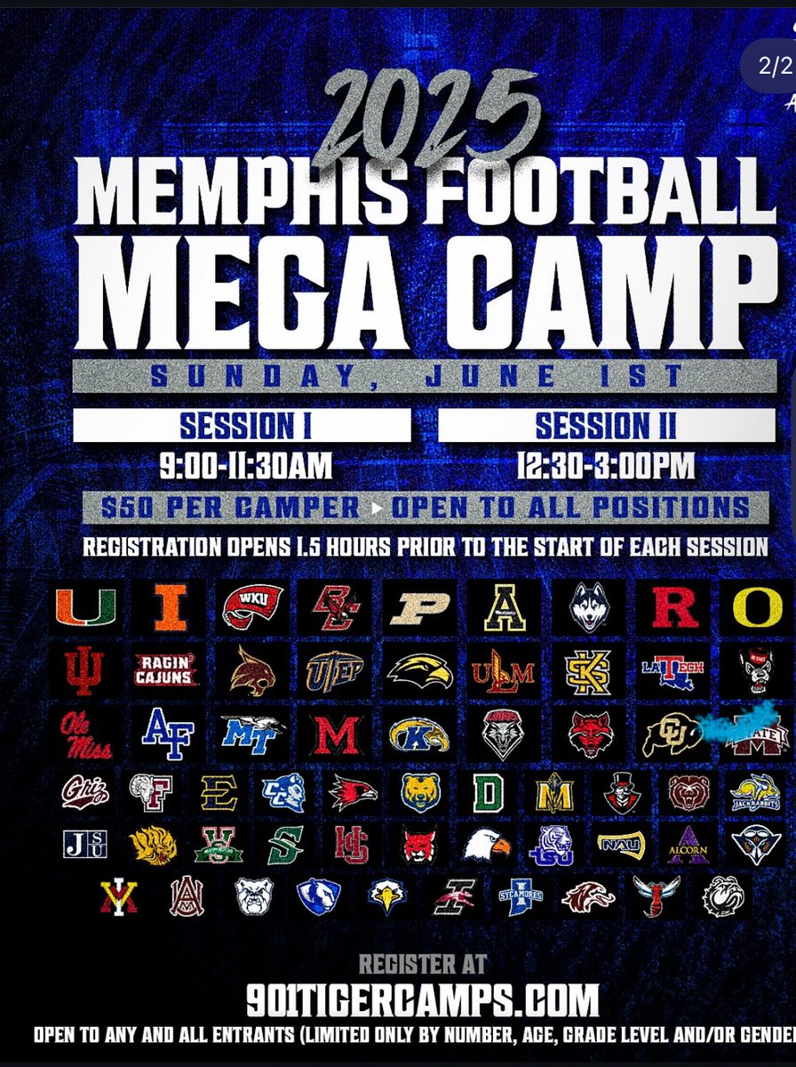 Thomas Evan Davis (@edavis615) on Twitter photo Extremely blessed to have the opportunity to showcase my talents at the <a href="/MemphisFB/">Memphis Football</a> mega camp!!! ready to compete <a href="/CoachJayMitch/">Jay Simpson</a>
<a href="/Coach__Pen/">Coach Pendergrass</a> <a href="/CoachBroome_7/">Arcentae Broome</a> <a href="/CoachKennyAdams/">Coach Kenny Adams</a> Extremely blessed to have the opportunity to showcase my talents at the <a href="/MemphisFB/">Memphis Football</a> mega camp!!! ready to compete <a href="/CoachJayMitch/">Jay Simpson</a>
<a href="/Coach__Pen/">Coach Pendergrass</a> <a href="/CoachBroome_7/">Arcentae Broome</a> <a href="/CoachKennyAdams/">Coach Kenny Adams</a>