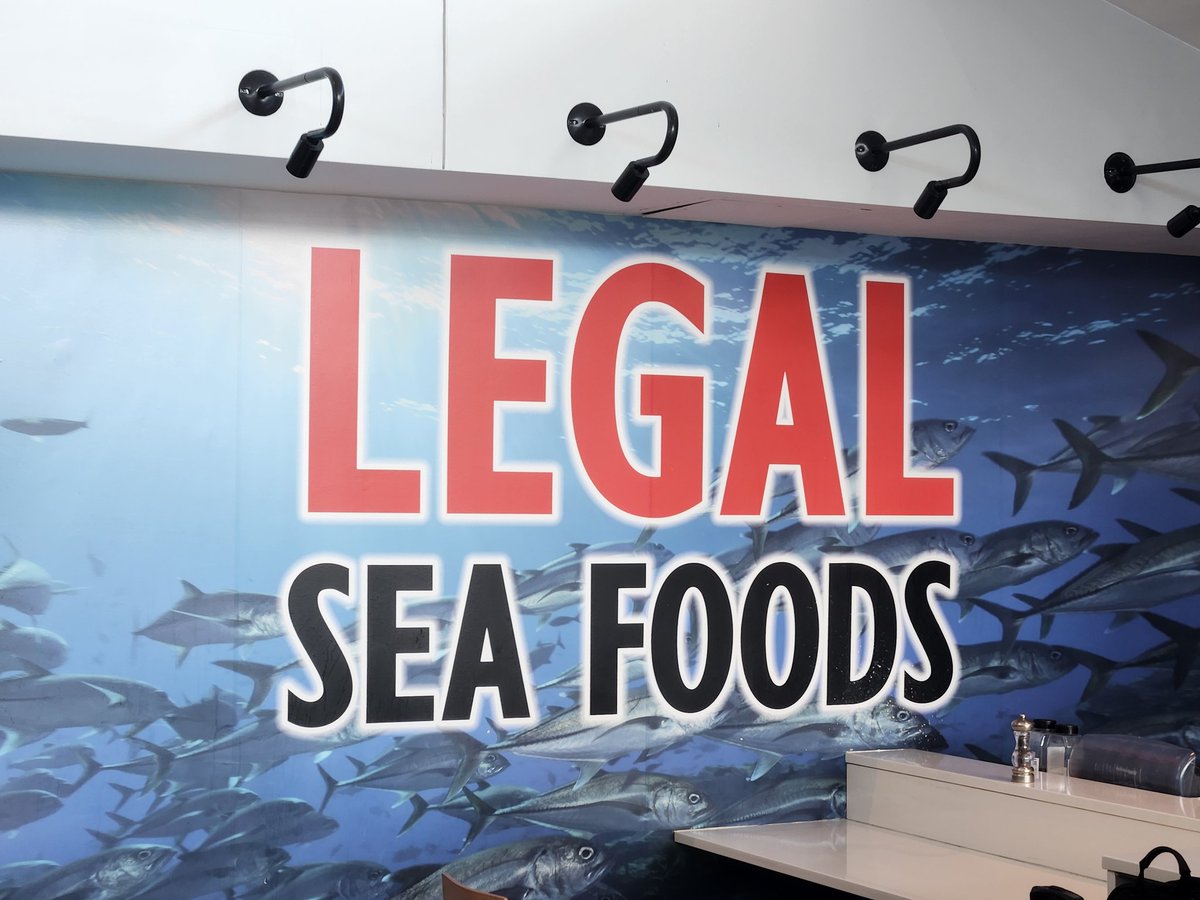 Alan Reinhart (@ihrareinhart) on Twitter photo Spotted in the <a href="/BostonLogan/">Boston Logan International Airport</a> Airport. Begs the question: Is there a smuggled or bootleg seafood joint somewhere? #StayHealthy
#LoveThisLife Spotted in the <a href="/BostonLogan/">Boston Logan International Airport</a> Airport. Begs the question: Is there a smuggled or bootleg seafood joint somewhere? #StayHealthy
#LoveThisLife