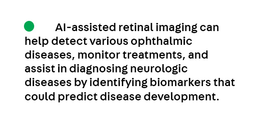 Key Point 2 from the article Clinical Applications of Artificial Intelligence in Neurology Practice by Drs. Peter Hadar and Lidia Moura, from the April #Neuroophthalmology issue, which is available to subscribers at hubs.la/Q03kd-0d0
#Neurology #NeuroTwitter #MedEd #AI