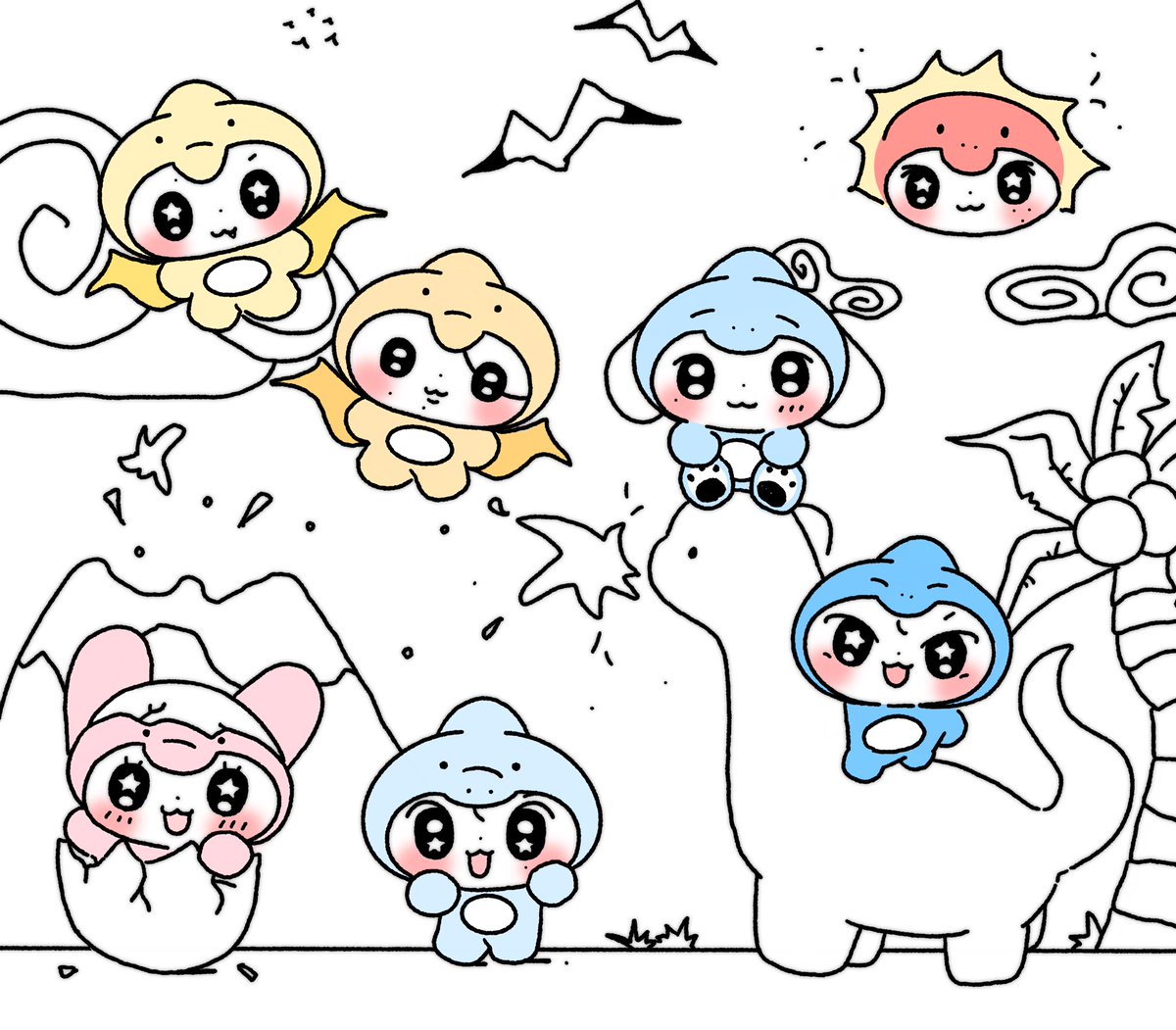 말랑콩 tweet media