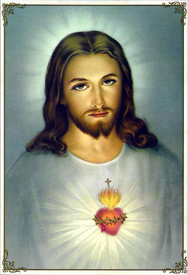 June is dedicated to the sacred heart of Jesus.