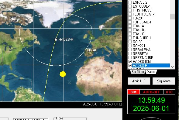 I´ll be in next Hades-R #So-124 1259UTC..... anyone on the other side of the ocean??? #ve1cwj #AMSAT