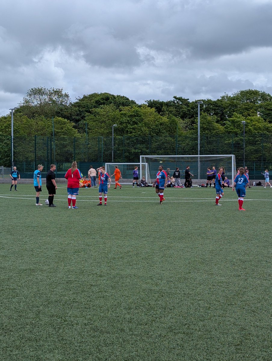 Our game against FC Northern is underway!