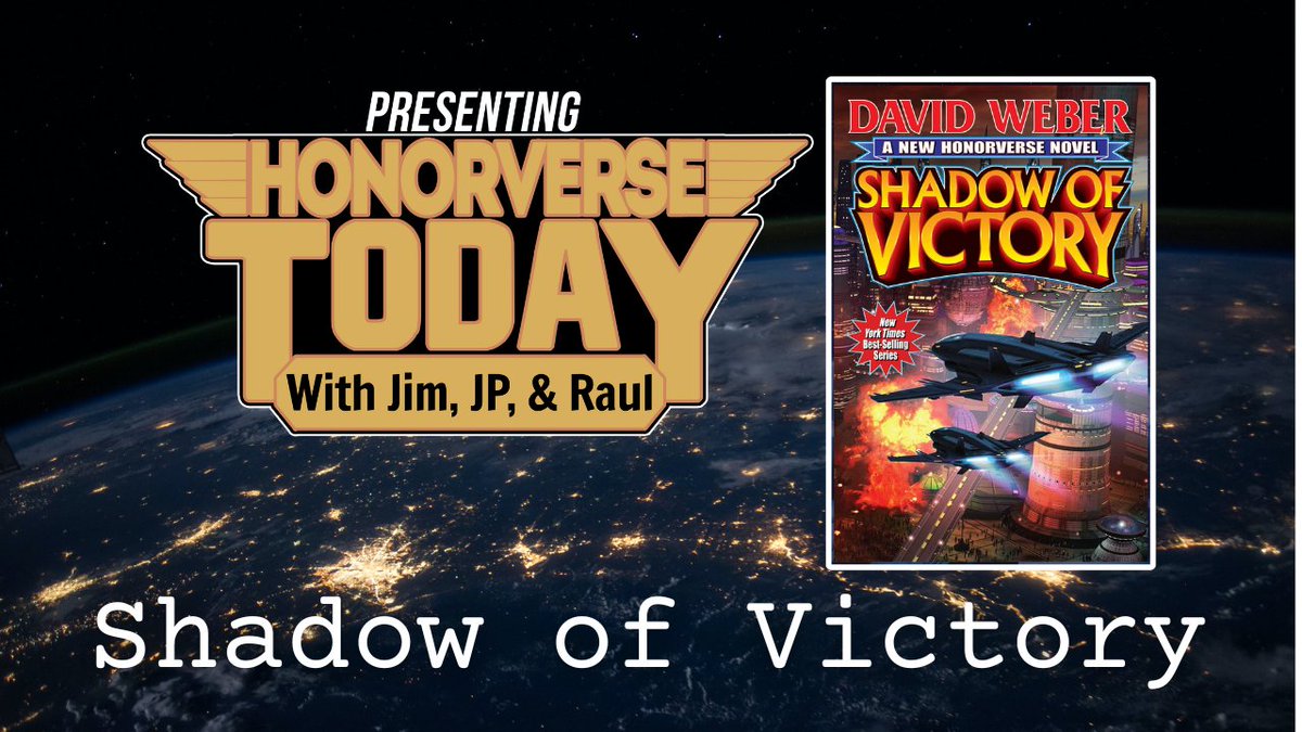 TPEnetwork's tweet image. On this very exciting episode of the Honorverse Today, join Raul, JP, and Jim as they share their thoughts on Shadow of Victory, the fourth installment of the Saganami Island series by David Weber. tpenetwork.com/hvt-034-shadow…