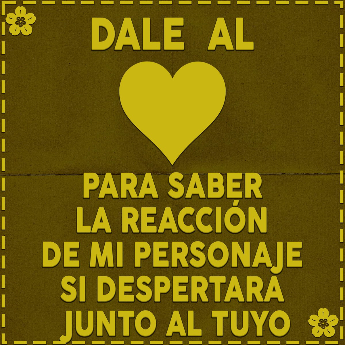 Es una papa comprometida.