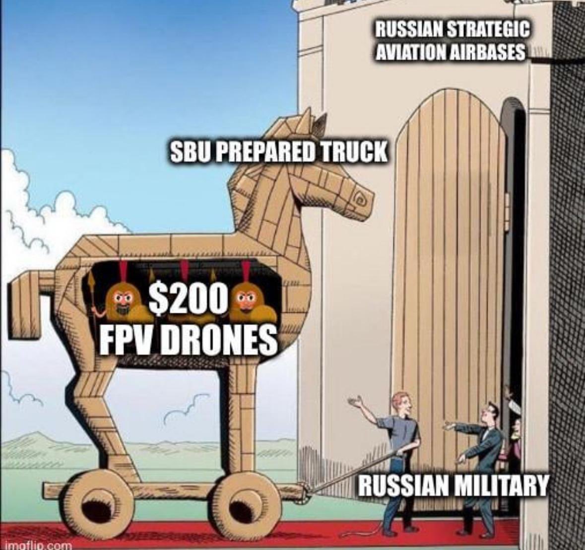 A 2025 colorised summary of today’s russian Pearl Harbour