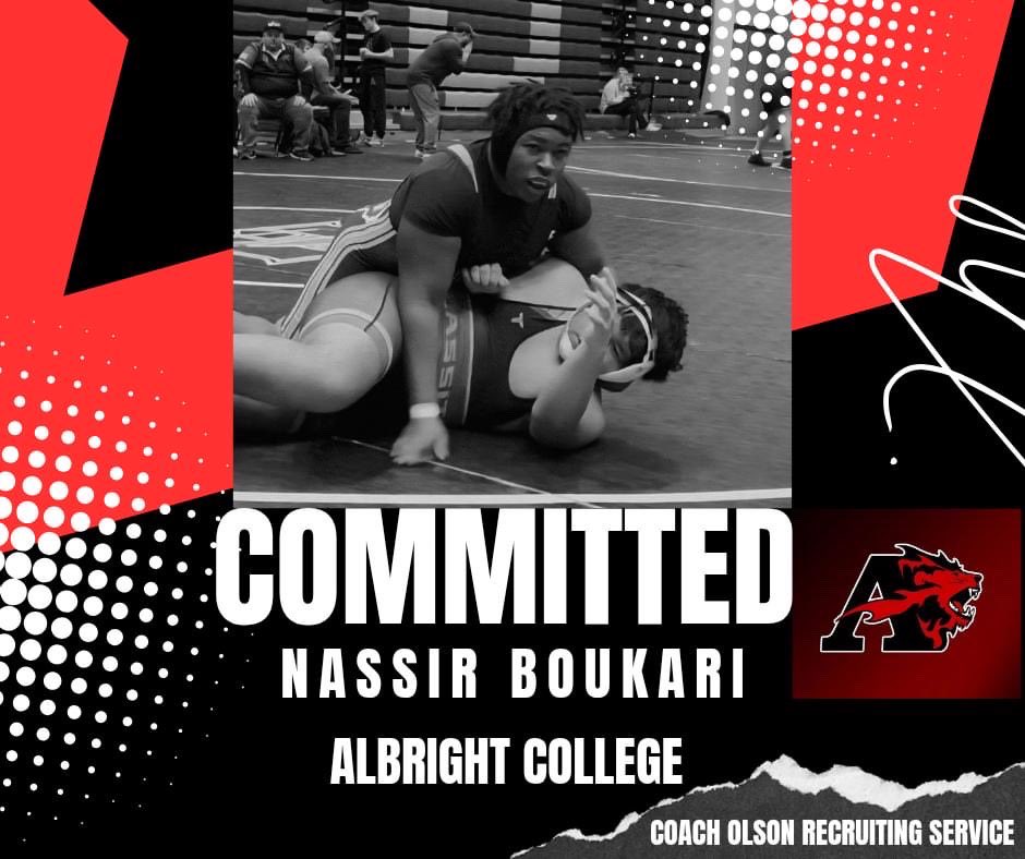 Nassir Boukari (@nassir_boukari) on Twitter photo I would like announce my commitment to Albright college! I would like to first thank god for allowing me through the process of being recruited. I secondly would like to appreciate my coach <a href="/KerryRegner/">Kerry Regner</a> for seeing my talents and giving me the honor to continue my athletic career! I would like announce my commitment to Albright college! I would like to first thank god for allowing me through the process of being recruited. I secondly would like to appreciate my coach <a href="/KerryRegner/">Kerry Regner</a> for seeing my talents and giving me the honor to continue my athletic career!