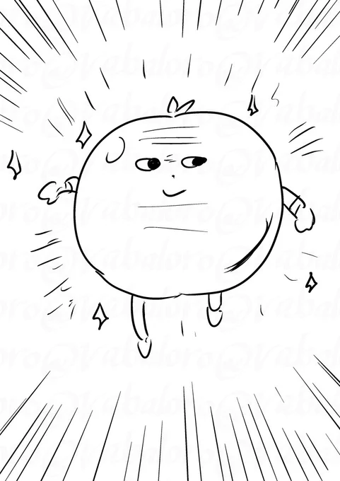 思い切り輝きに行くりんごろうさん。 