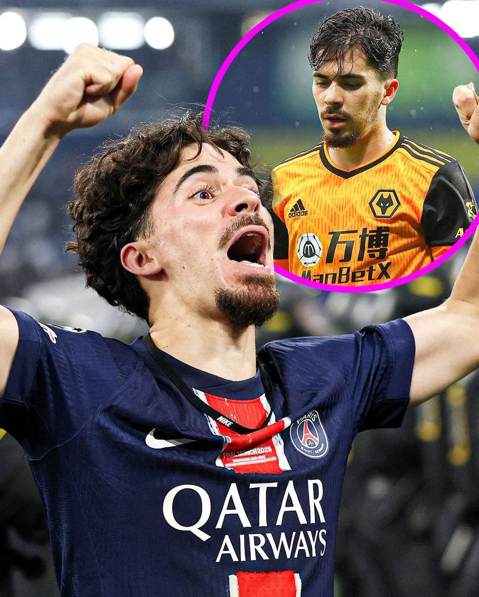 From Chorley Way to Champions league winner VITINHA and Wolves had the option to sign him let him go 😶 #wwfc