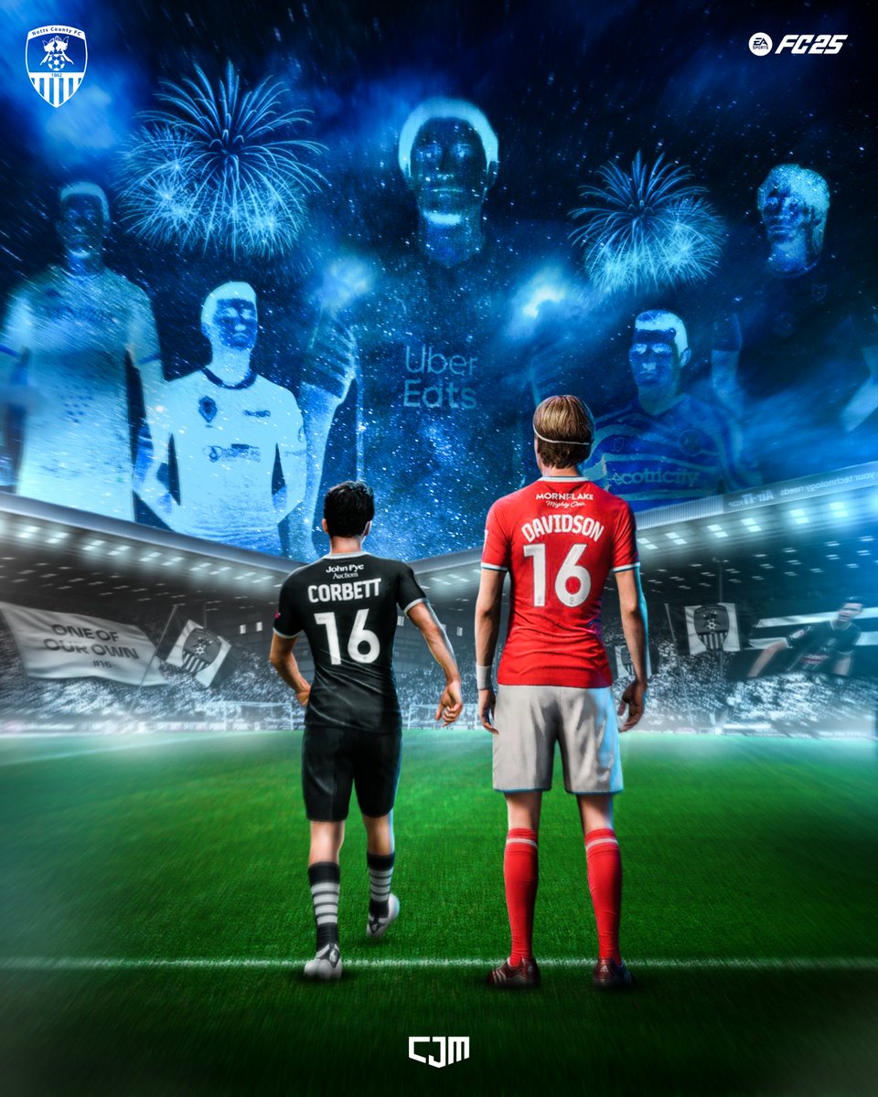 In every CJM Career Mode, there’s one name that rises from the academy.

From Peter Sanders, to Logan Farmer, to Andre Davidson, and now, it’s Ollie Corbett’s turn.

Born and raised in Nottingham.

This is his time ⚫️⚪️