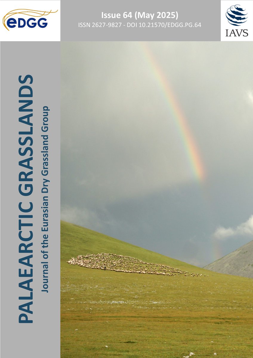Palaearctic Grasslands 64 is published at: edgg.org/sites/default/….
It includes the second call of the XX Eurasian Grassland Conference, which is also directly available as an article at: edgg.org/sites/default/…