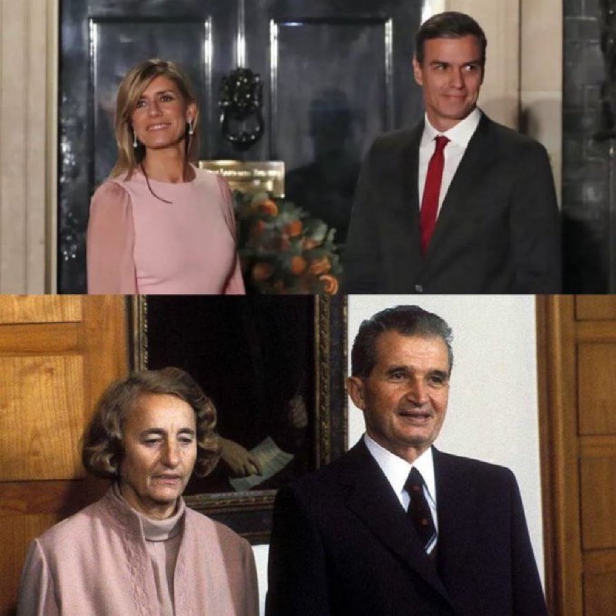 Oye Grok, dibuja al matrimonio Sánchez Gómez (los saunas) dentro de unos pocos años.