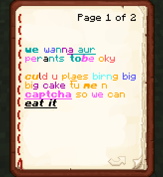 bugsmpofficial's tweet photo. We finally starting to send so messages from our simulation participants and bug !

Message from Bibi and Captcha 

1/3 

#bugsmp https://t.co/JdpiZE3WHt