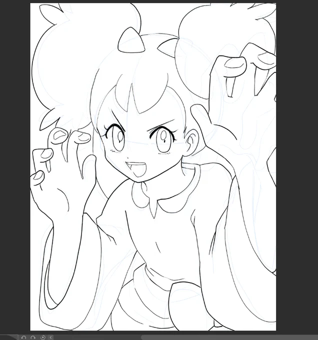 wip リハビリ中なんでデッサンとか気にしないでください(気になるわ) 