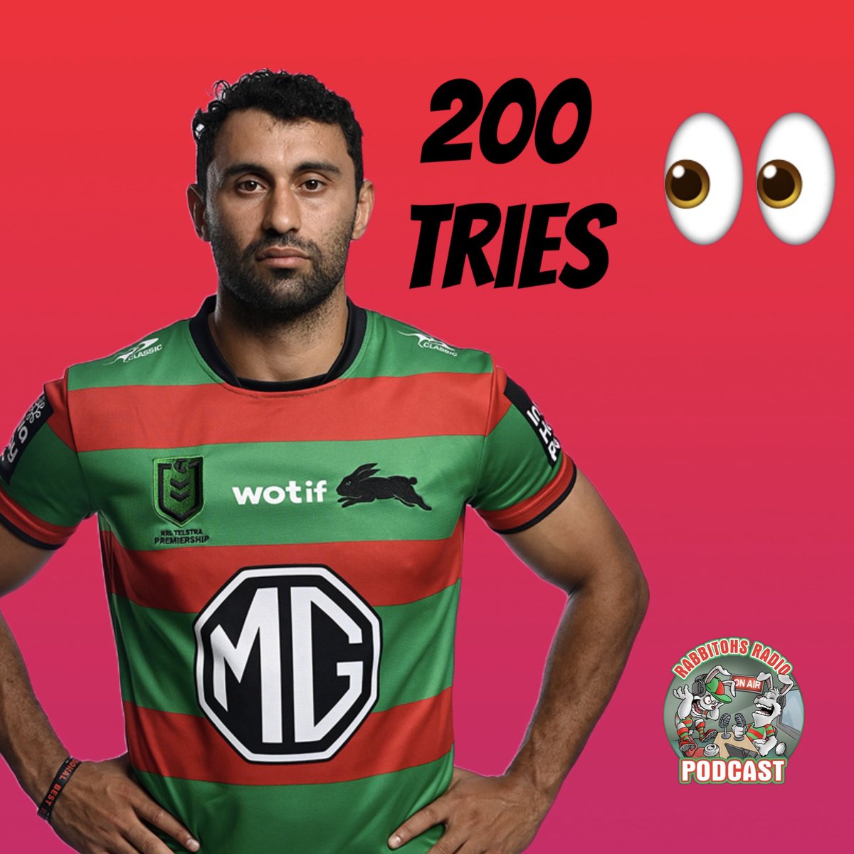 Rabbitohs Radio Podcast (@chapsandbrowny) on Twitter photo 🐐 🐐