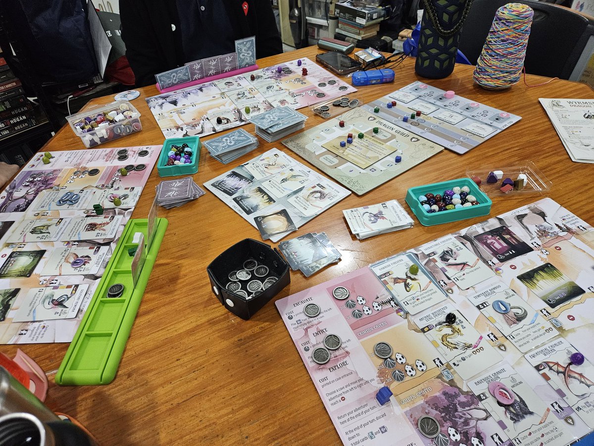 rgsunico's tweet image. I do enjoy playing #Wyrmspan but a lot of times the game doesn't seem to like me given what I end up drawing and such. Still fun, just a tad frustrating at times. 😅
#TAGSessions #TabletopGames #BoardGames