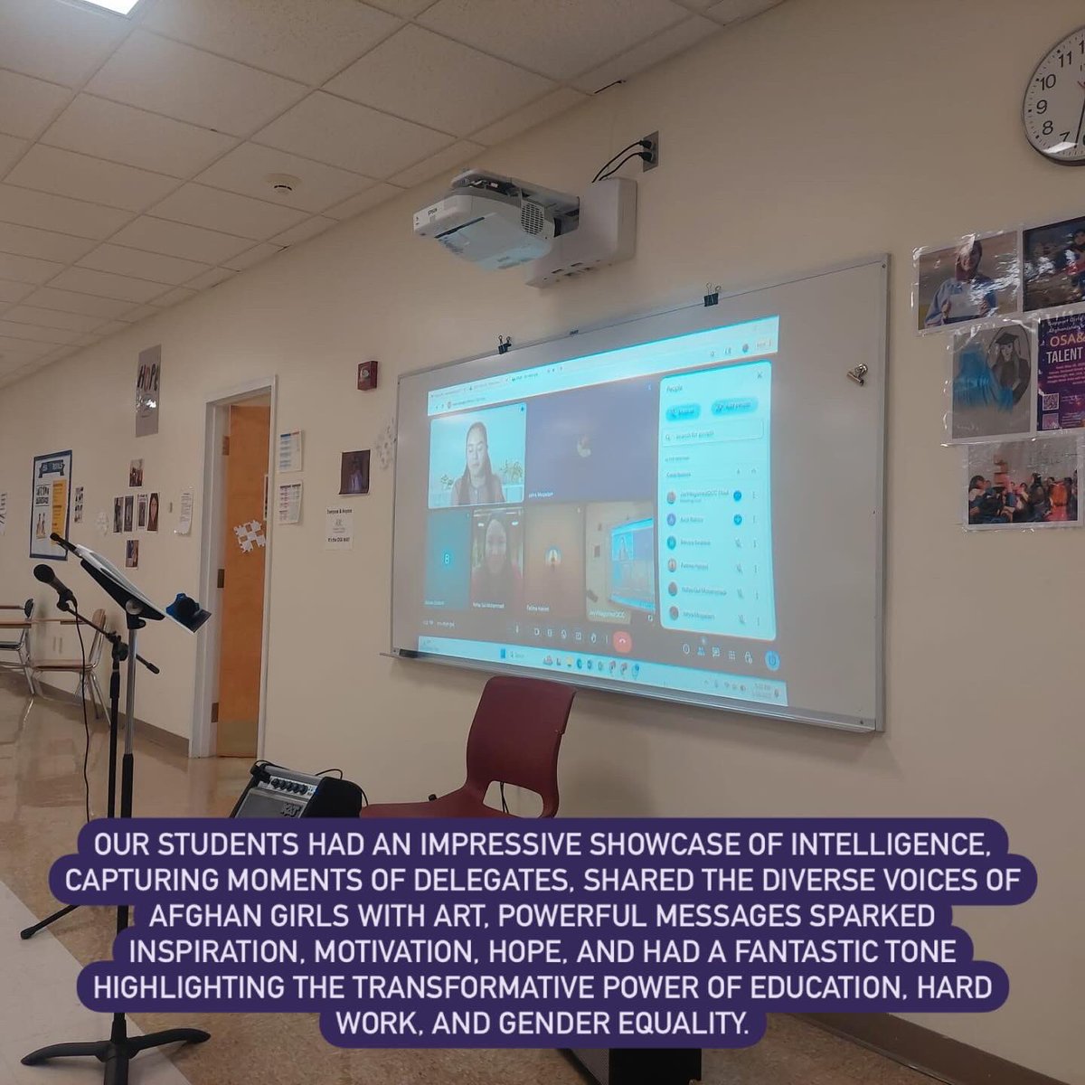 girlsinPChange's tweet image. On May 28, Girls on the Path of Change students proudly had the talent show event with the Orchard Street Academy! It was an incredible experience, running with nice instruments, songs, filled with energy and unity. 
#TalentShowcase 
#GirlsOnThePathOfChange 
#OrchardStreetAcademy