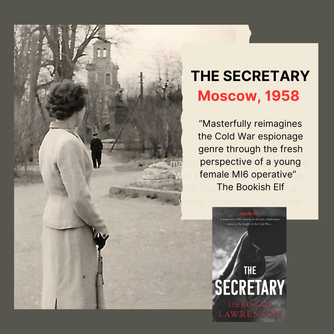 deb_lawrenson's tweet image. "There’s also a feminist undertone I didn’t expect. Lois is underestimated, even dismissed, but she holds more power than most of the men around her. That felt deeply satisfying." @LiteraryTitan #coldwar #histfic #espionage
amazon.co.uk/Secretary-comp…