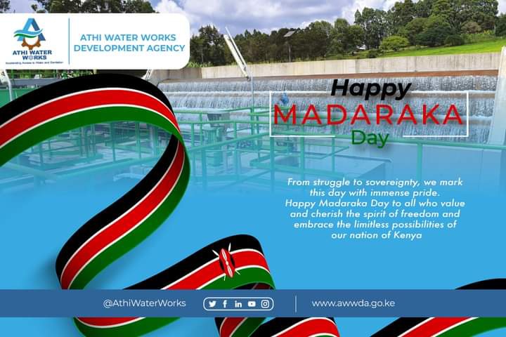 AthiWaterWorks's tweet image. Happy Madaraka Day 2025.
#happymadarakaday2025