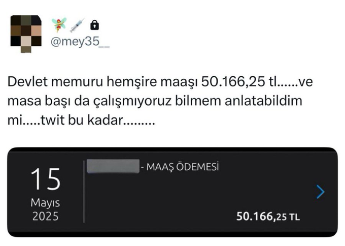 Adyxan's tweet photo. İnsan emeğini hiçe sayan bir sendika ne işe yarar ki? 59 bin TL zam teklifi reddediliyorsa, orada bir sorun değil, sistem var demektir. Alkış değil, adalet istiyoruz! 👩‍⚕️✊ #İzmir #Hemşire #Maaş #Sendika #Grev https://t.co/cIvywdLrOq