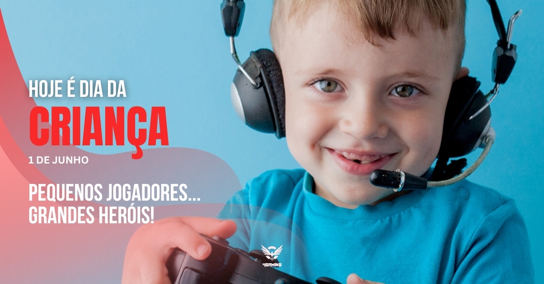 🎮🧒 Hoje o jogo é todo em miniatura! 👧🕹️

Porque dentro de cada gamer há sempre uma criança pronta para explorar novos mundos, ultrapassar desafios e festejar cada vitória 🚀💥

A todas as crianças — de idade ou de coração — desejamos um dia épico! 💚

#DiaDaCriança #4Gaming