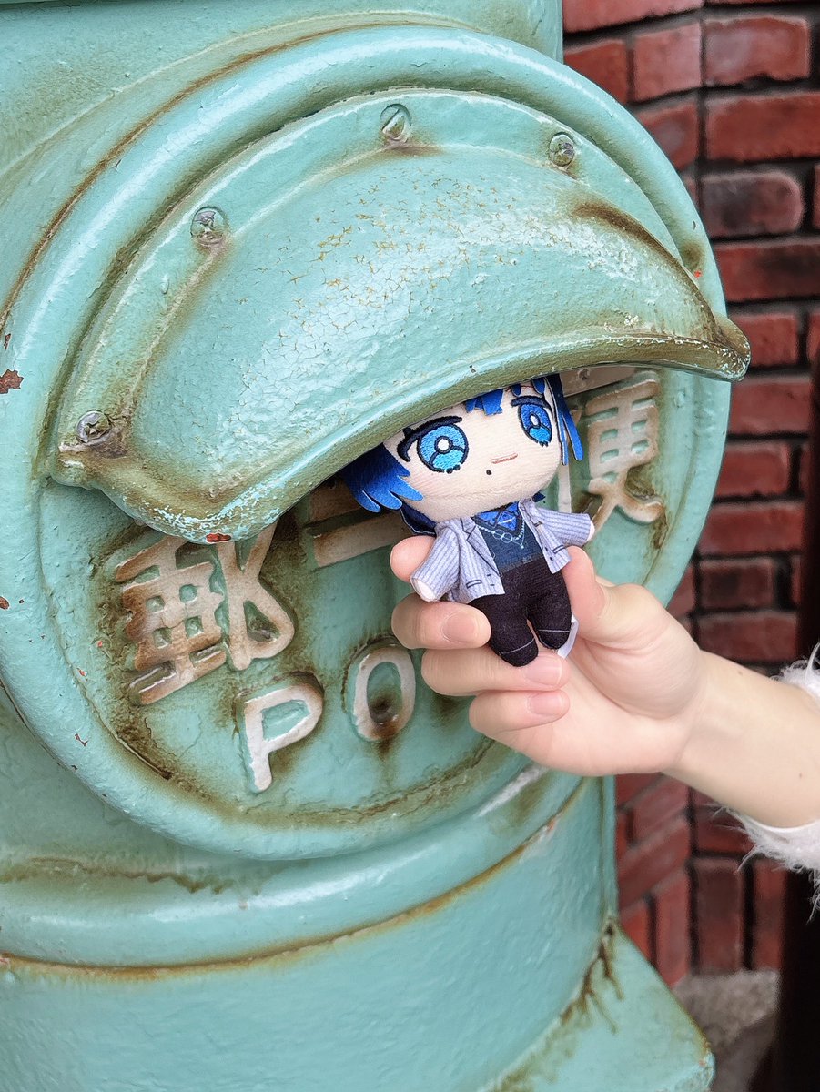 a_nyu_o's tweet image. ポスト投函されるくゆ