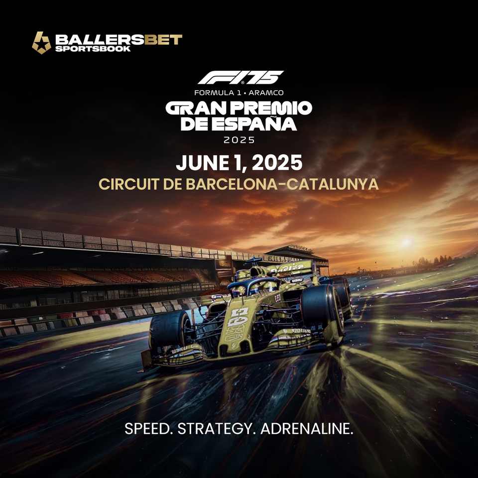 ballersbetsport's tweet photo. The 2025 Formula 1 Spanish Grand Prix hits the track this June 1 at the legendary Circuit de Barcelona-Catalunya. 🏎️💥

Will Piastri continue his domination, or will Red Bull shake up the grid?

#F1 #SpanishGP #Formula1 #GrandPrix2025 #McLaren #RedBull #Mercedes #Sportsbook https://t.co/iheGubKbJR