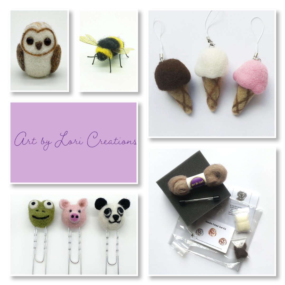 rainbowsnmore63's tweet image. Whether you want to buy a ready made needle felted item or try it for yourself then this lovely shop has it all. thebritishcrafthouse.co.uk/shop/art-by-lo… #CGArtisans #needlefelted #craftkit