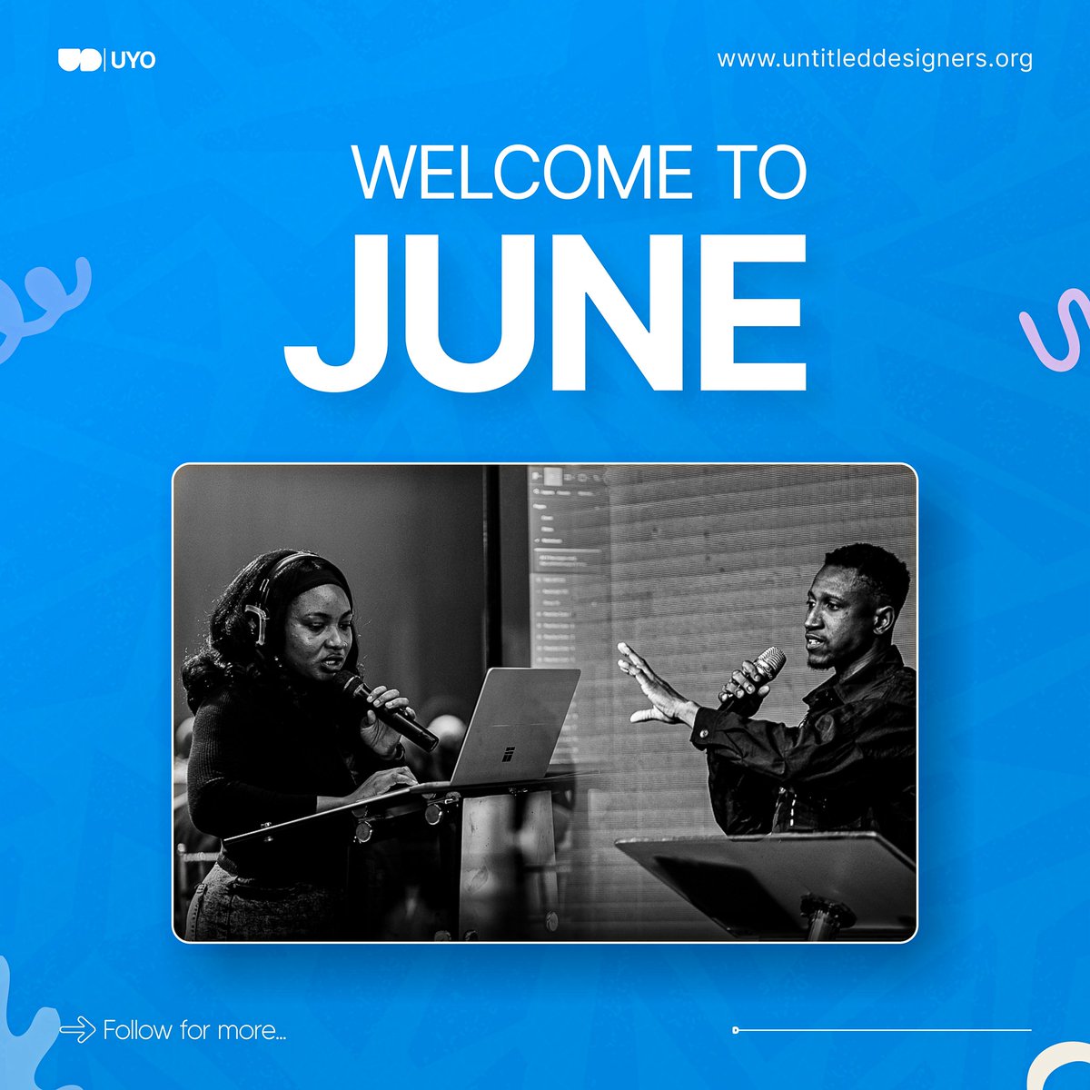 It’s June! 

A month to realign, show up, and make your ideas count.

Halfway in, but the energy is still high.

Let's keep creating, connecting and growing together

You in?