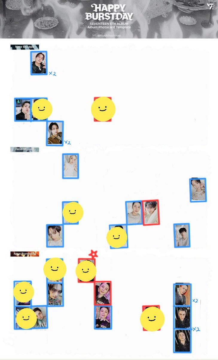 Hyo222gil313's tweet photo. 세븐틴 정규5집 포토카드 교환구합니다

💎일반반
💙있어���🔄♥️구해요
마이셀프 도겸, 버스트데이 우지 같이 구합니다.(2:2) 버전 ��차 가능해요.

💎키트
쿱스,호시,민규➡️💚원우
버전무관하게 뉴 이스케이프 원우구해요

반택 or 3일 더현대, 인천직거래
DM❌️ 옾챗주세요

https://t.co/xhZbomRj0C https://t.co/1cIOVmIDLw
