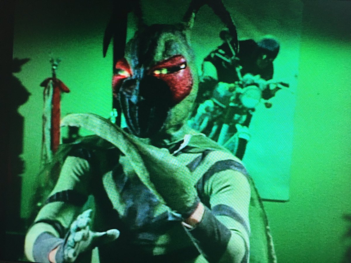 ＃かまきり男 様の左目の電飾、うまくいかなかったのかな？ と思ったのだけど別のカットではくっきり光っているので、単に太陽光の加減だったのネ☀️ あるいは途中で修理 or 調整したのか。
やっぱワンシチュエーションだけでの解析は危険、と改めて実感🫡

＃仮面ライダー
＃石ﾉ森章太郎