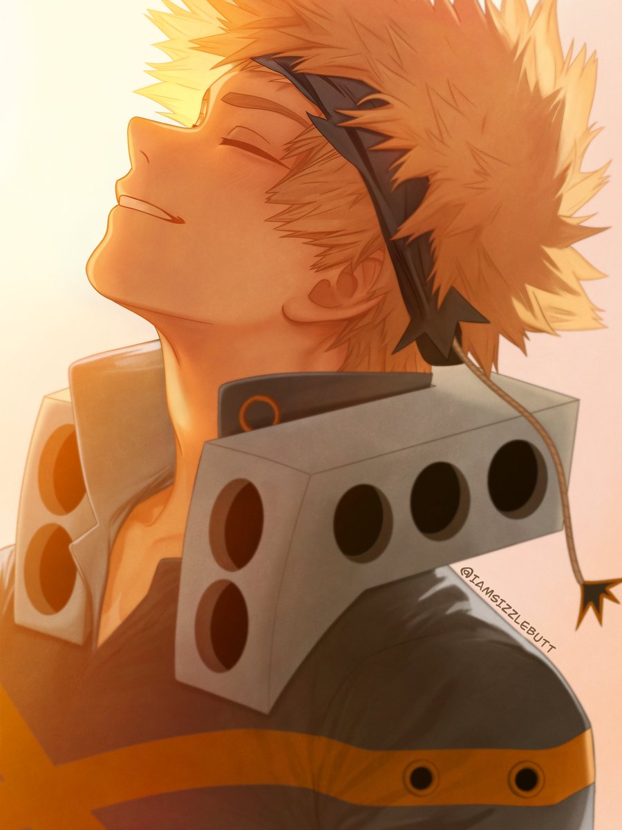 IamSizzlebutt's tweet photo. Quiet early morning patrols with Kacchan are Izuku’s favorite. With nobody else out on the streets, Kacchan is unbuttoned, unguarded…. and unbelievably beautiful in the early morning sun.

#bnha #bkdk #dkbk #ktdk #izkt #勝出 #勝デク https://t.co/7WyrJzZ6OK