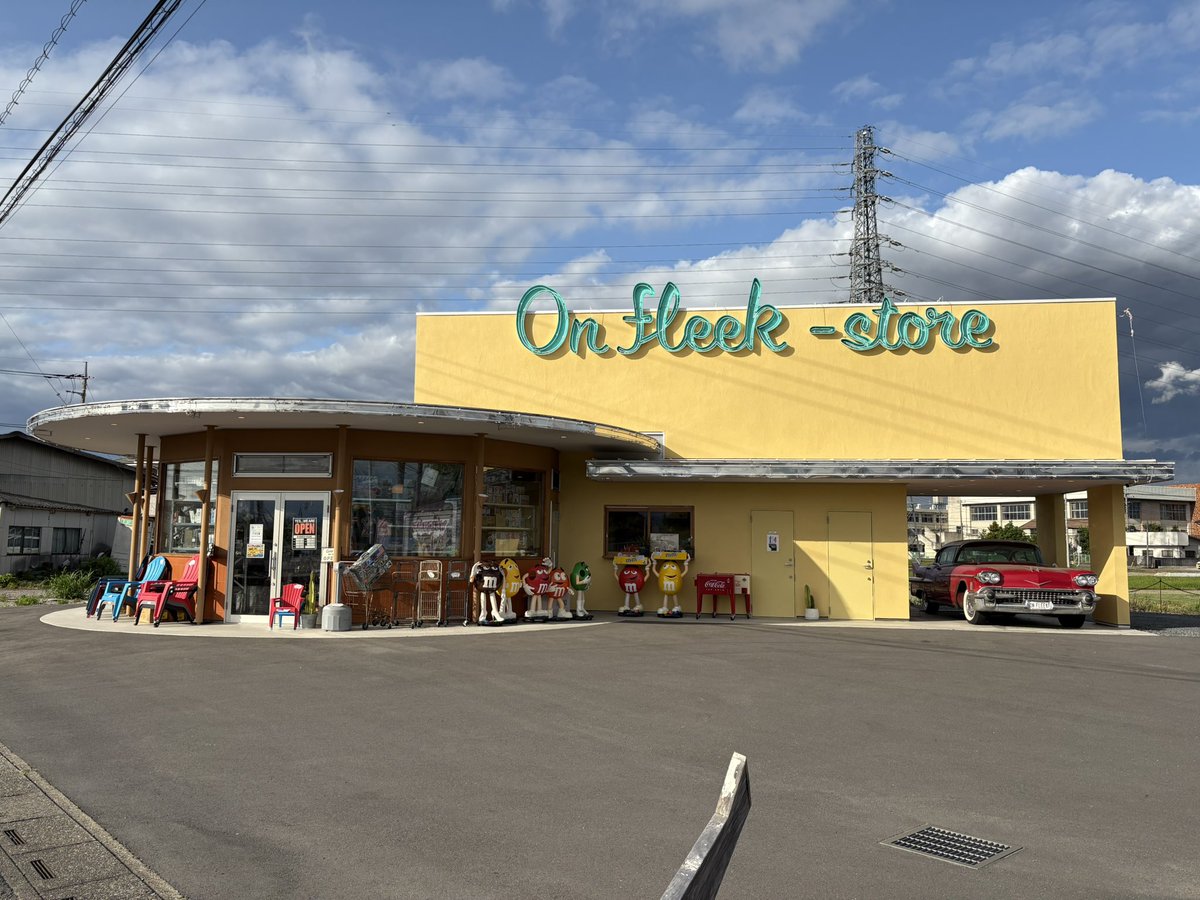 flyingfeather55's tweet image. 熊谷のアメリカンなお店達に行ってきた