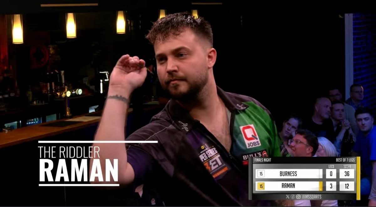 Brian Raman (@brianraman3) on Twitter photo What a week its been at <a href="/MSSdarts/">MODUS Super Series</a>
should never have been in finals night but I made the most of it yesterday!
Congrats to <a href="/Dartjokergal/">John Seboy O Shea</a> he was the best player all night and cant happen to a better man! Offcourse im gutted but we take the positives
Thnx for the support everyone What a week its been at <a href="/MSSdarts/">MODUS Super Series</a>
should never have been in finals night but I made the most of it yesterday!
Congrats to <a href="/Dartjokergal/">John Seboy O Shea</a> he was the best player all night and cant happen to a better man! Offcourse im gutted but we take the positives
Thnx for the support everyone