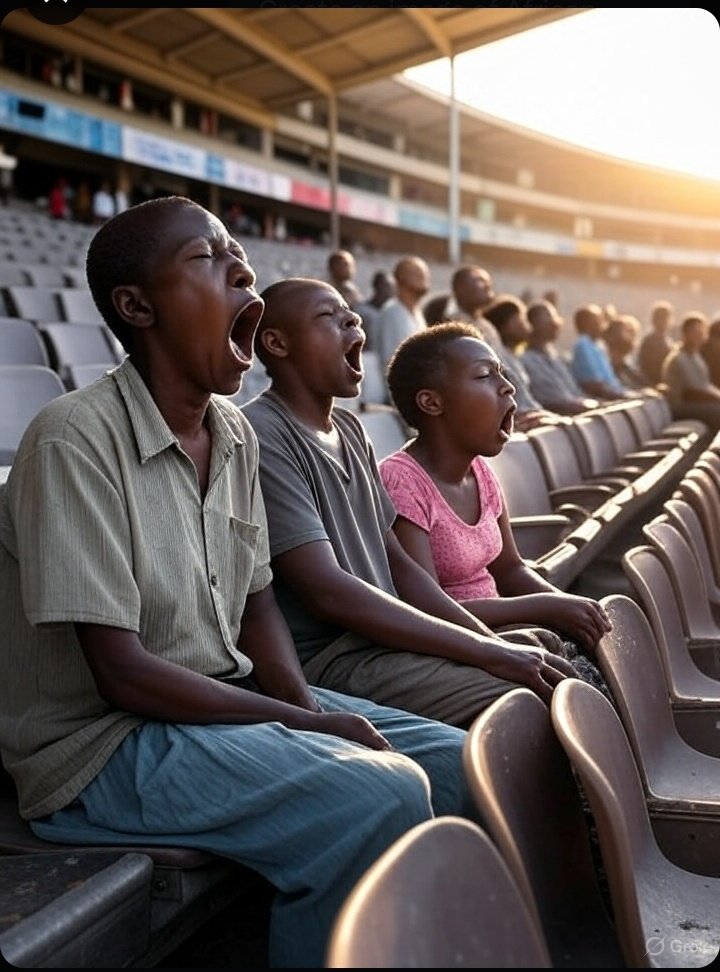 Luos are now yawning inside  Homa Bay stadium for lack of sleep, punishing someone to stay the whole night for One piece of Fish is inhuman.