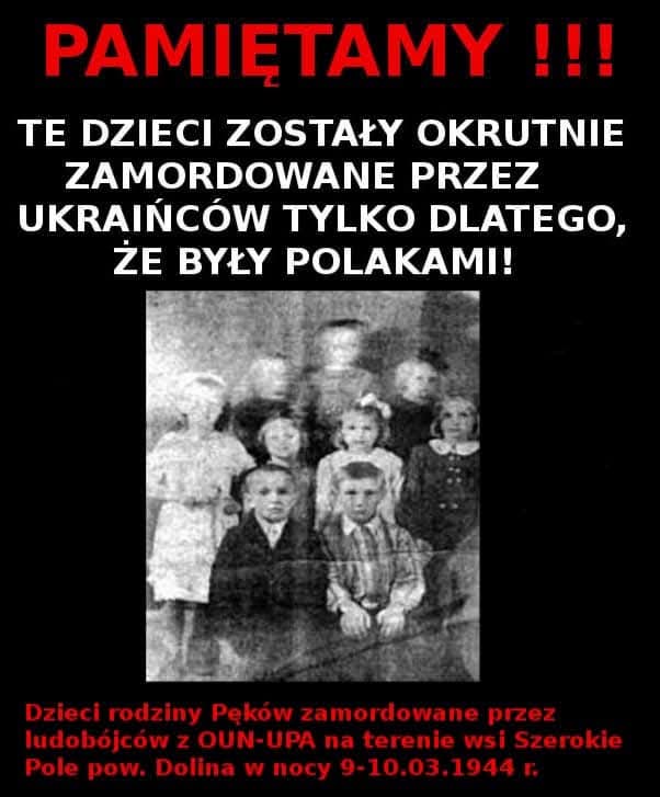 Kasiasok123's tweet photo. W Dniu Dziecka pamiętajmy o wszystkich polskich dzieciach zamordowanych przez Ukraińców. Polskim dzieciom nie było dane cieszyć się życiem, ponieważ były WINNE za to że były Polakami a Ukraińcy chcieli na ich ziemi stworzyć sobie samostijną Ukrainę wolną od innych nacji. Dzieci mordowano  w kołyskach oraz w łonach matek. Polskie dzieci były również mordowane podczas walki o polski Lwów w 1918 roku, pamiętajmy o tym. 
Jeżeli udało im się przeżyć to piekło to były okaleczone już na całe życie, bez rodziny, bez wsparcia psychologicznego i same musiały radzić sobie z traumą która je dotknęła. Pamiętajmy!!!