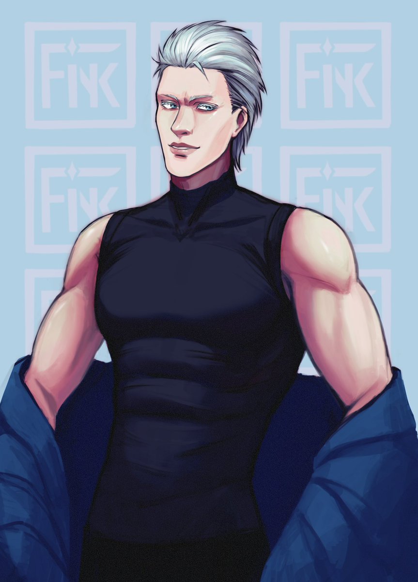 finkushaart's tweet photo. Wellp, ladies and gentlemen, I did it… Hands on the table, my dears 🌚💖

#DevilMayCry #Vergil https://t.co/2vhyUFdz6k