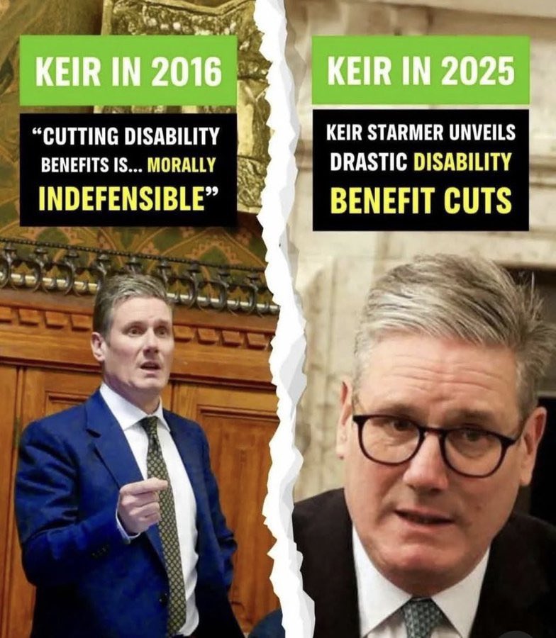 Dame Sa 🐝 3.5% (@longcovidhell) on Twitter photo <a href="/MirrorPolitics/">Mirror Politics</a> It should be illegal to lie about such an important issue in government. Labour won the election on a whole bunch of lies.
They have betrayed their core voters by going after the most vulnerable in society. Unforgivable. 🥀 <a href="/MirrorPolitics/">Mirror Politics</a> It should be illegal to lie about such an important issue in government. Labour won the election on a whole bunch of lies.
They have betrayed their core voters by going after the most vulnerable in society. Unforgivable. 🥀