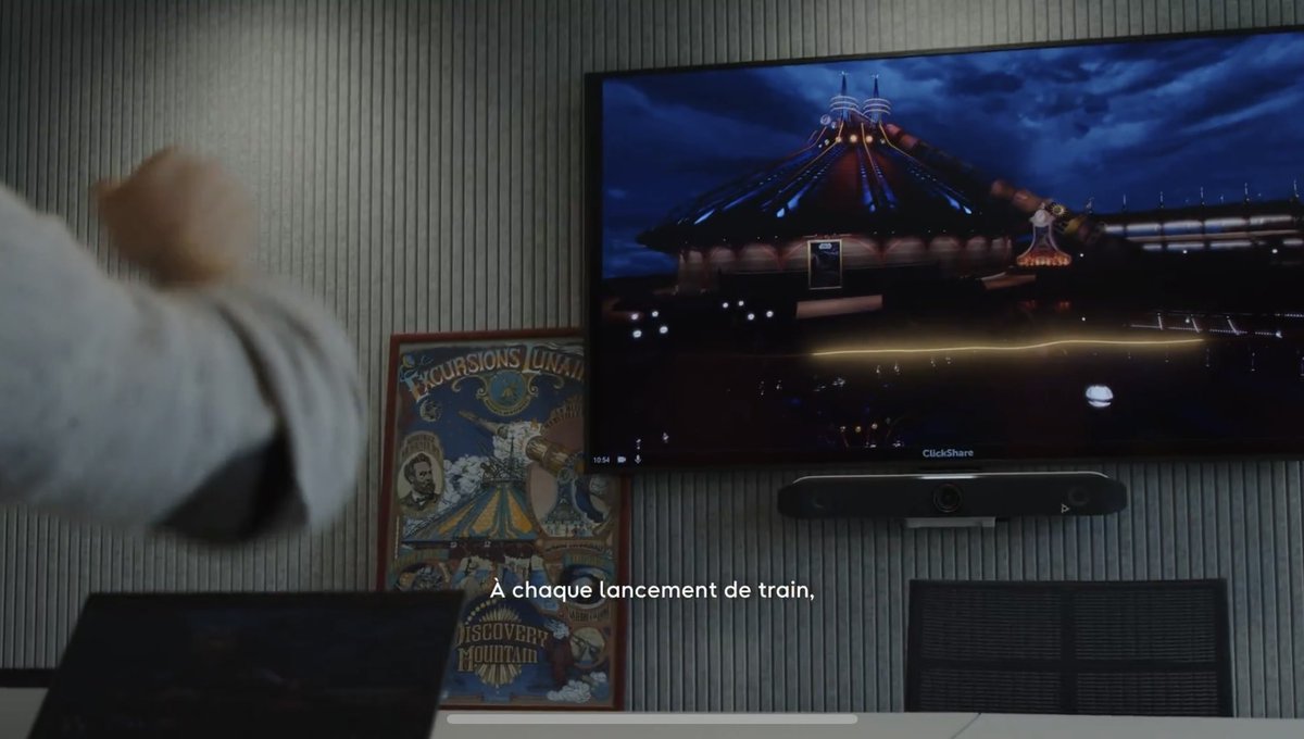 BacklotProd's tweet photo. Disneyland Paris publie un teaser d’une vidéo qui sortira prochainement pour les 30ans de Space Mountain !

On y vois déjà :
• Une nouvelle gamme de Merch 
• L’évocation d’un nouveau Light package au lancement des trains !!!

🤩 https://t.co/5h3EOHcoiT