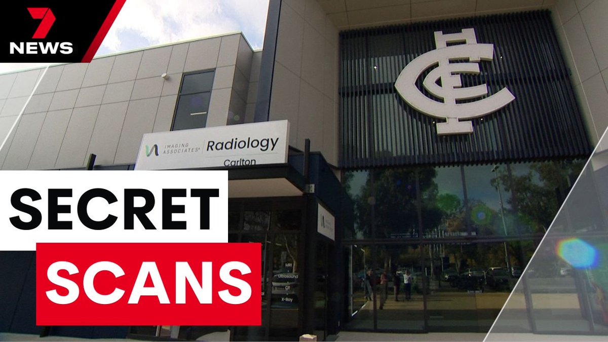 7NEWS Melbourne (@7newsmelbourne) on Twitter photo With fans constantly on the hunt for injury updates, one Melbourne footy team is taking "secret scans" to the next level.
Carlton is opening its own cutting edge scanning facility which could set the new standard for other clubs to follow. youtu.be/76zc3i2P2gg <a href="/KateMassey_7/">Kate Massey</a> With fans constantly on the hunt for injury updates, one Melbourne footy team is taking "secret scans" to the next level.
Carlton is opening its own cutting edge scanning facility which could set the new standard for other clubs to follow. youtu.be/76zc3i2P2gg <a href="/KateMassey_7/">Kate Massey</a>